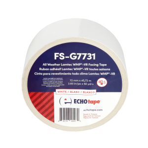 FS-G7731 All Weather Lamtec WMP-VR Facing Tape White 72mm Solo Label