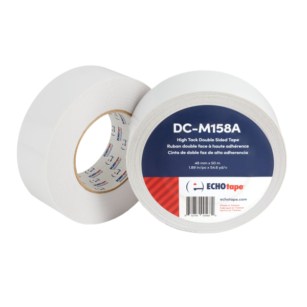 DC-M158A Clear Double Sided Polyester Tape for General Purpose Mounting and Bonding 48mm Duo Label