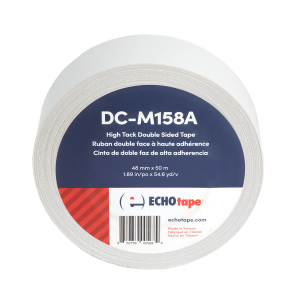 DC-M158A Clear Double Sided Polyester Tape for General Purpose Mounting and Bonding 48mm Solo Label