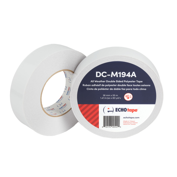 DC-M194A All Weather/Cold Weather Double Sided Polyester Tape 36mm Duo Label