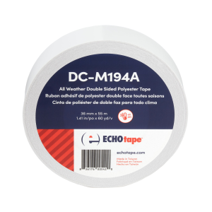 DC-M194A All Weather/Cold Weather Double Sided Polyester Tape 36mm Solo Label