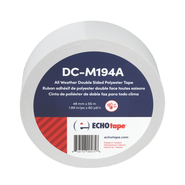 DC-M194A All Weather/Cold Weather Double Sided Polyester Tape 48mm Solo Label